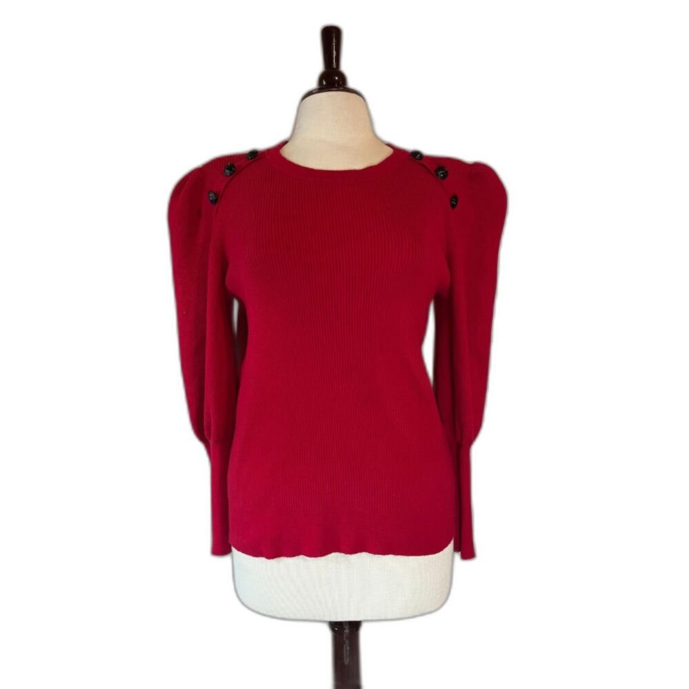 Karl Largerfeld Red Cardigan